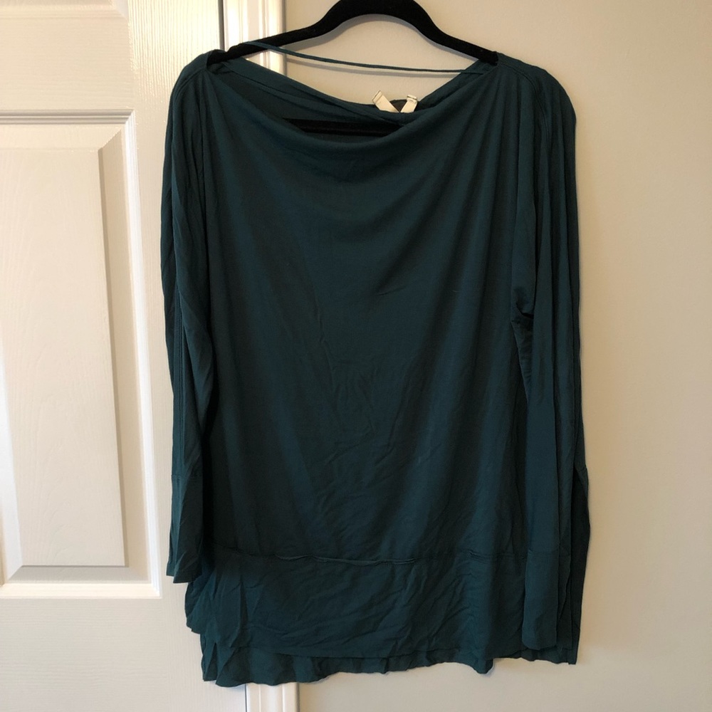 Free People boat neck long sleeve shirt